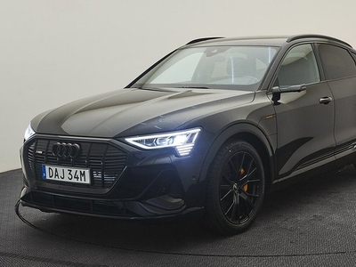 Audi e-tron quattroSportback 55 S-Line Black Edition 2022, Personbil