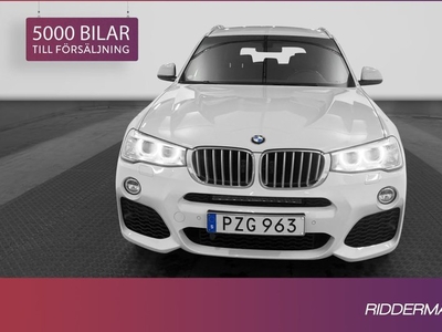 BMW X3xDrive35d M Sport Värmare HiFi Sensorer Drag 2016, SUV