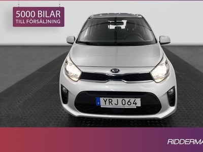 Kia PicantoAdvanced Kamera CarPlay Rattvärme Välserv 2019, Halvkombi