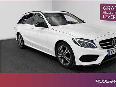 Mercedes C220Benz C 220 T d 4MATIC AMG Värm Skinn B-Kamera Drag 2017, Kombi