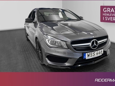 Mercedes CLA45 AMGBenz CLA 45 AMG 4M H K Pano Värmare Välservad 2016, Sedan