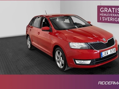 Skoda Rapid1.2 TSI Space Back Sensorer Navi Välservad 2014, Kombi