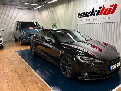 Tesla Model S100D Dragkrok, luftfjädring, , MCU2 2018, Sedan