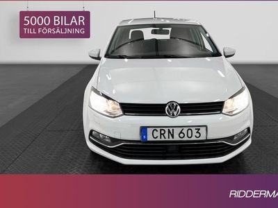 Volkswagen Polo5-dörrar 1.2 Comfort 0.4L Mil Välservad 2017, Halvkombi