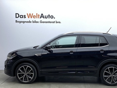 Volkswagen T-CrossTSI115 DSG R-Line Black Komfort 2021, Halvkombi