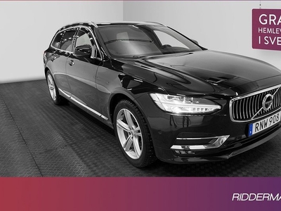 Volvo V90T5 Inscription VOC Pano B&W 360° Skinn Drag 2017, Kombi