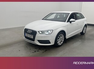 Audi A3 Sportback 1.2 TFSI 110hk Sensorer Farth 0,50l/Mil