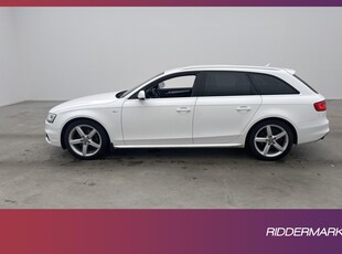 Audi A4 Avant 2.0 TDI 190hk Quattro S-Line D-Värmare Navi