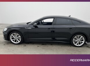 Audi A5 Sportback 45 TFSI Q 265hk Proline Matrix Kamera