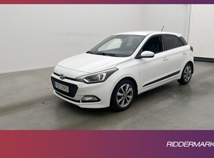 Hyundai i20 1.2 84hk ComfortPlus M&K-Värmare Navi Sensorer