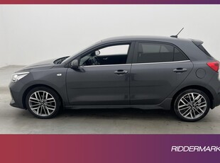 Kia Rio 1.0 120hk GT-Line Kamera Halvskinn CarPlay Rattvärme