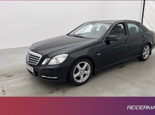 Mercedes E200Benz E 200 CDI M-Värmare Navi Drag 0,54l Mil 2012, Sedan