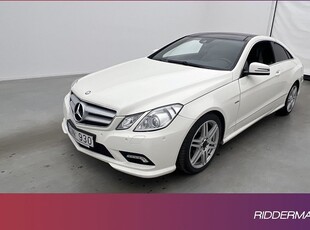 Mercedes E220Benz E 220 CDI Coupé AMG Pano Skinn Sensorer 2010, Sportkupé