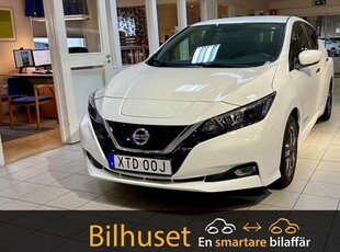 Nissan Leaf40 kWh Låg mil & Välutrustad 2019, Halvkombi