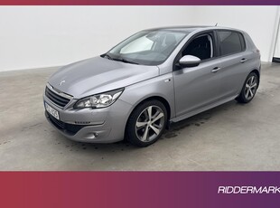 Peugeot 308 1.2 130hk Active Pano Kamera Navi Farthållare