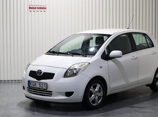 Toyota Yaris5-dörrar 1.3 VVT-i MultiMode Nybesiktigad 2007, Halvkombi