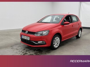 Volkswagen Polo 1.2 TSI 90hk M&K-Värmare Sensorer Bluetooth