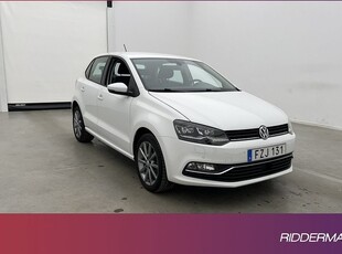 Volkswagen Polo1.2 TSI Pluspaket Sensorer Adaptiv-Fart 2016, Halvkombi