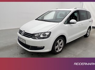 Volkswagen Sharan TDI Premium D-värm 7-Sits Eldörr Pano Drag