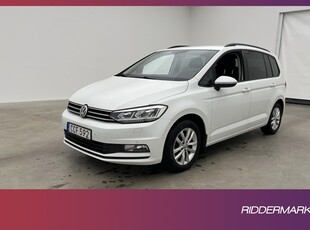 Volkswagen Touran 1.4 TSI 150hk Pluspaket 7-Sits P-Värm Drag