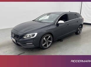 Volvo V60 T4 R-Design VOC Värmare Sensorer Halvskinn Drag