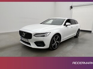 Volvo V90 D5 AWD R-Design VOC D-Värm Pano B&W Kamera HUD GPS