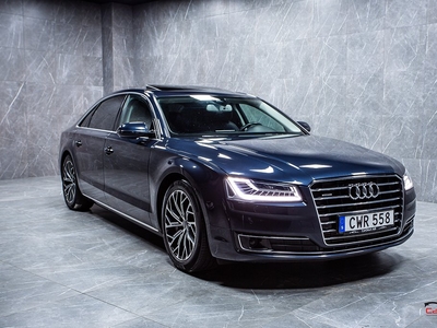 Audi A8 L 3.0 TDI V6 Quattro Taklucka Luftfjädring Värm Navi