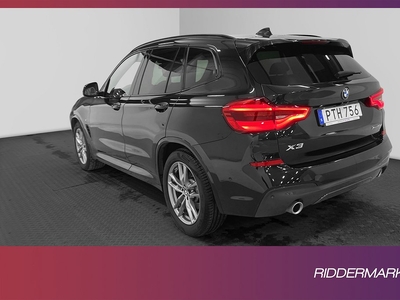 BMW X3 xDrive20d 190hk M Sport D-värm B-kamera Navi HiFi