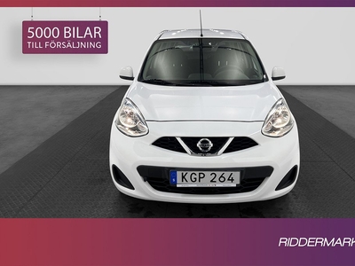 Nissan Micra 1.2 CVT 80hk 1 Ägare Motorvärmare A/C