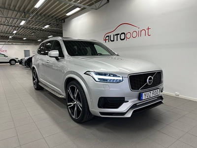 Volvo XC90 T8 TwEn AWD 407hk R-Design 7-sits Pano Drag Luft