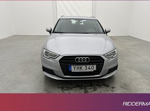 Audi A3Sportback 1.4 TFSI Värm Adaptiv-fart Sensorer 2017, Halvkombi