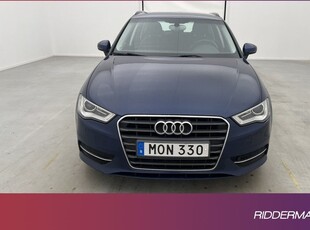 Audi A3Sportback 1.6 TDI Attraction M-Värm Sensorer 2015, Halvkombi