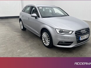 Audi A3Sportback TDI Quattro Ambition D-Värm Kamera 2015, Halvkombi