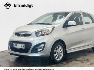 Kia Picanto5-dörrar 1.2 CVVT ECO Comfort Rattvärme 2012, Halvkombi