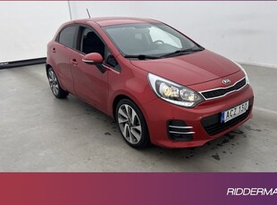 Kia Rio1.2 CVVT GLS Kamera Navi Rattvärme Farthållare 2016, Halvkombi