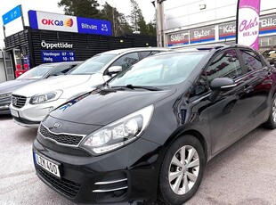 Kia Rio5-dörrar 1.2 GLS Lågmilare Euro 5 2016, Halvkombi