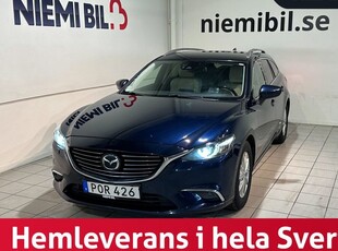 Mazda 66 Wagon Aut Optimum Kamera Drag GPS HuD BOSE Mvärm SoV 2016, Kombi