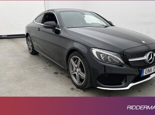 Mercedes C200Benz C 200 Coupé AMG Sport Kamera Halvskinn 2016, Sportkupé