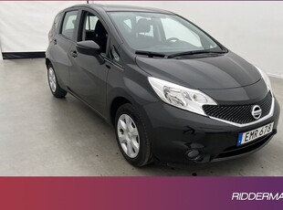 Nissan NOTE1.2 Farthållare Bluetooth 0,47L Mil 2015, Halvkombi