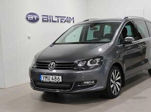 Volkswagen SharanGT TDI 184 DSG 4Motion , Drag, Värmare,Nav 2018, Minibuss