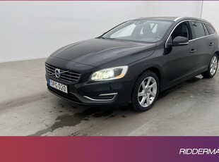 Volvo V60Bi-Fuel Summum VOC Värm Sensorer Skinn Drag 2015, Kombi