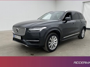 Volvo XC90T8 AWD Inscription Pano 7-Sits VOC Kamera Drag 2019, SUV