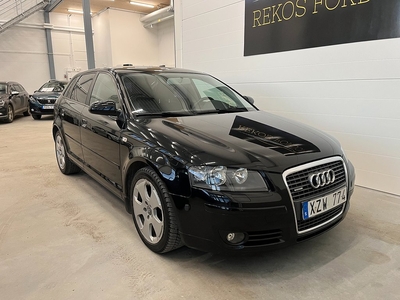 Audi A3 Sportback 2.0 TFSI quattro Manuell, 200hk Ambition, Comfort