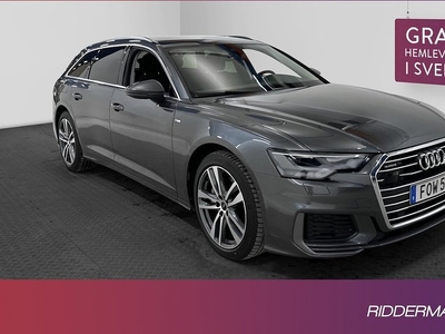 Audi A6Avant 45 TFSI Q S-Line Värm Navi Sensorer Drag 2021, Kombi