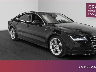 Audi A7Quattro TDI S-Line BOSE HUD Navi Skinn Kamera 2014, Sportkupé