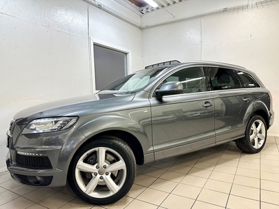 Audi Q7 3.0TDI V6 Quattro 245hk S-line 7Sits Pano/Värme/Drag