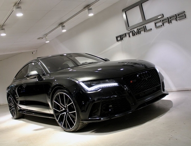 Audi RS7 4.0TFSi Q Dynamic+ Keramiska Maxutr B&O Carbon