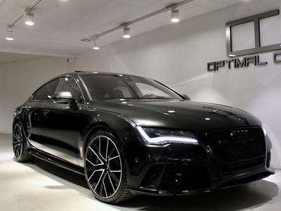 Audi RS74.0TFSi Q Dynamic Keramiska Maxutr B&O Carbon 2014, Sportkupé