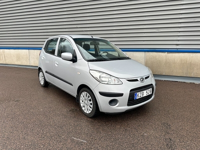 Hyundai i10 1.1 iRDE Euro 4 Nybesiktigad Nyservad Låga mil