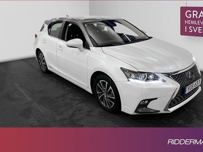 Lexus CT200h 1.8 Kamera Adaptiv Farthållare 0.42L mil 2018, Halvkombi